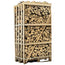 Grote Pallet Haagbeuk/Berken Haardhout Mix – Perfecte Combinatie voor Optimale Warmte