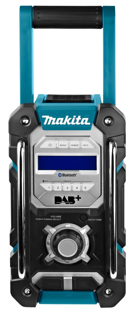 Makita DMR112 DAB+ Bouwradio – Robuust geluid voor elke werkplek