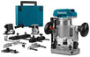 Makita DRT50ZJX9 18V Li-Ion Accu Boven- en Kantenfrees – Vrijheid, kracht en precisie in één machine
